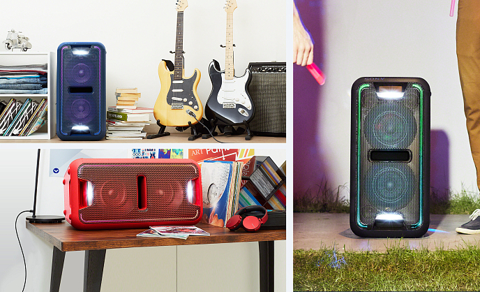 Портативная колонка Sony GTK-XB7 red - рис.9