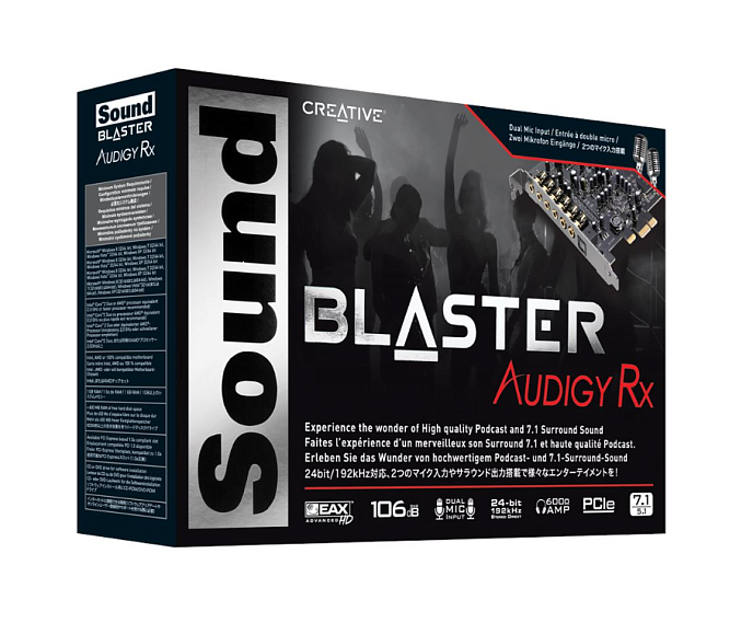 Внутренняя звуковая карта Creative AUDIGY RX PCI-eX - рис.3