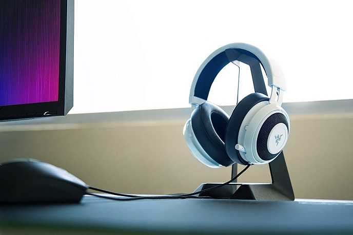 Игровая гарнитура Razer Kraken Pro V2 Oval White - рис.5