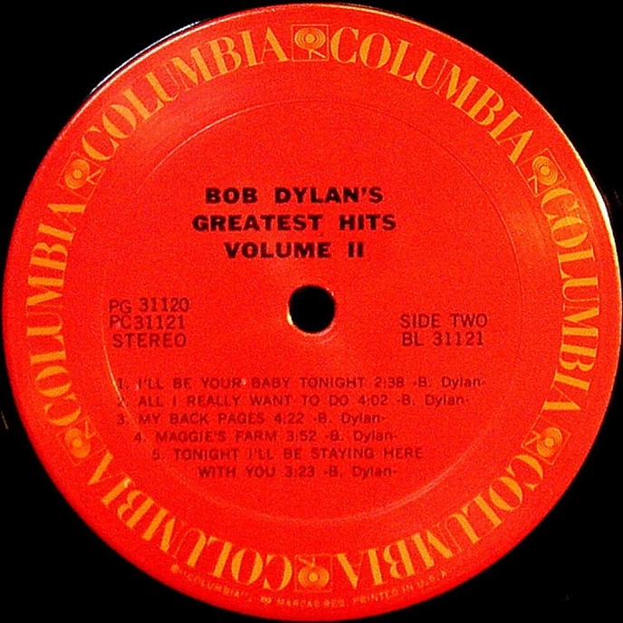 Виниловая пластинка Bob Dylan - Bob Dylan's Greatest Hits Volume II - 2LP - рис.6