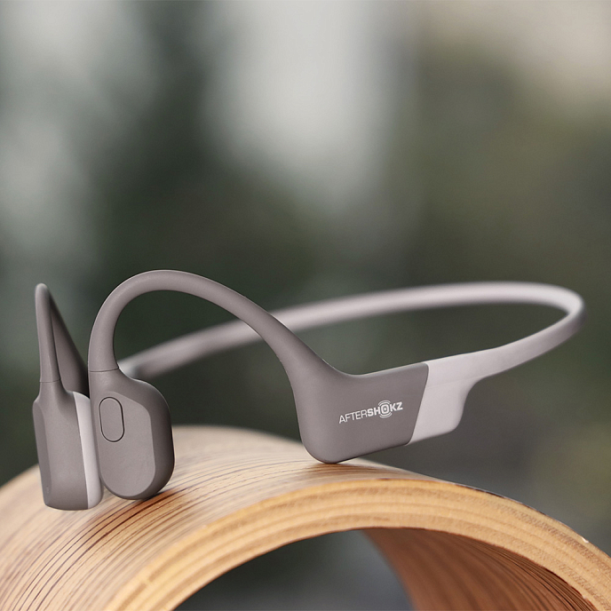 Беспроводные наушники AfterShokz Aeropex Lunar Grey - рис.4