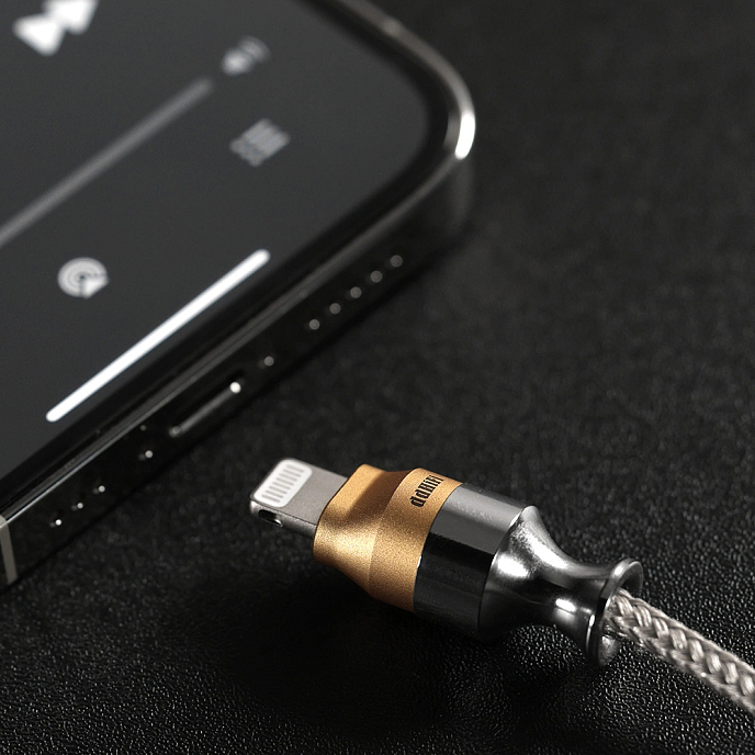 Кабель ddHiFi M110A MMCX - Lightning Silver - рис.6