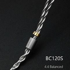 Кабель ddHiFi BC120S Silver 2-pin 4.4mm 1.2m