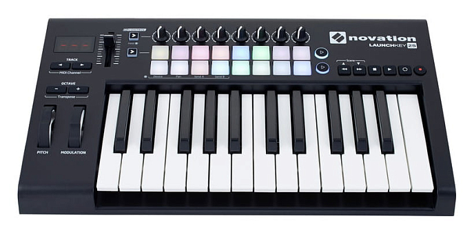 MIDI-клавиатура Novation Launchkey 25 MK2 black - рис.2