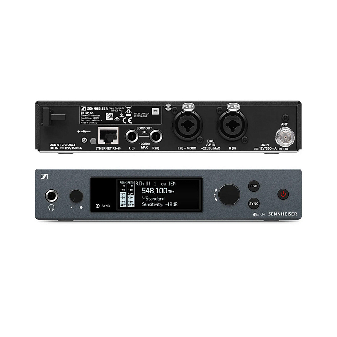 Беспроводная система персонального мониторинга Sennheiser EW IEM G4-twin-G - рис.2