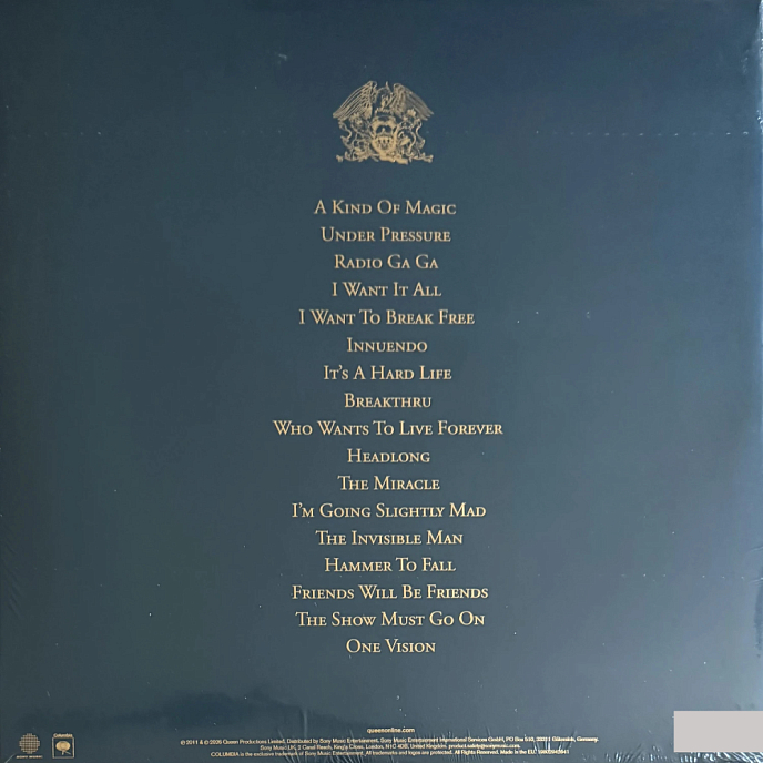 Виниловая пластинка Queen - Greatest Hits II (old style Q) - 2LP - рис.3