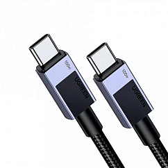 Кабель UGREEN L512 Black/Grey USB-C/USB-C 0.5m