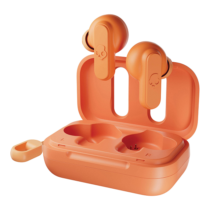 Беспроводные наушники Skullcandy Dime Orange Gold - рис.0