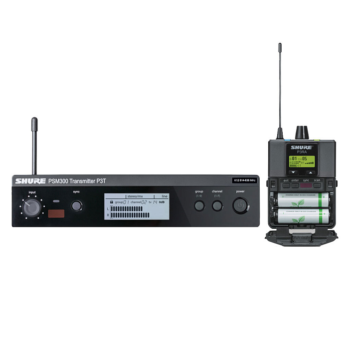 Беспроводная система персонального мониторинга Shure P3TERA K12 - рис.0