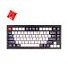 Клавиатура Keychron Q1 Gateron G Phantom Red Switch Carbon Black - рис.1