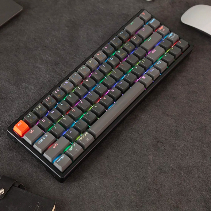 Клавиатура Keychron K6P-J3 Gateron G Pro Brown Switch RGB - рис.1