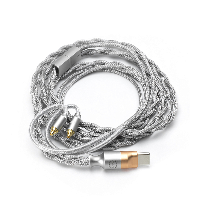 Кабель ddHiFi M198C USB-C - MMCX Silver - рис.0