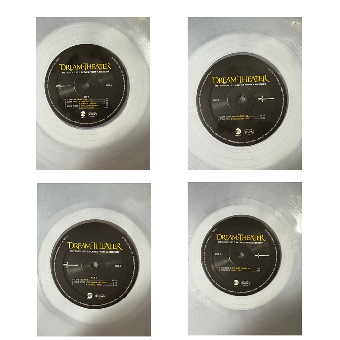 Виниловая пластинка Dream Theater - Metropolis Part 2: Scenes From A Memory (coloured) 2 LP - рис.6