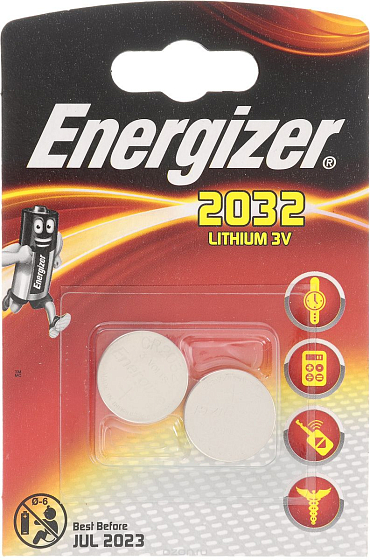Батарея Energizer Miniatures Lithium CR2016 FSB 2 - рис.0