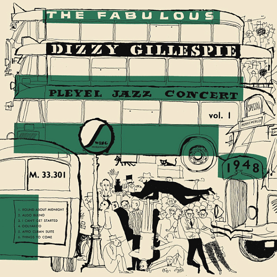 Пластинка DIZZY GILLESPIE PLEYEL JAZZ CONCERT 1948 LP - рис.0
