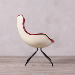 Кресло для прослушивания F2F Аэро Ivory Burgundy