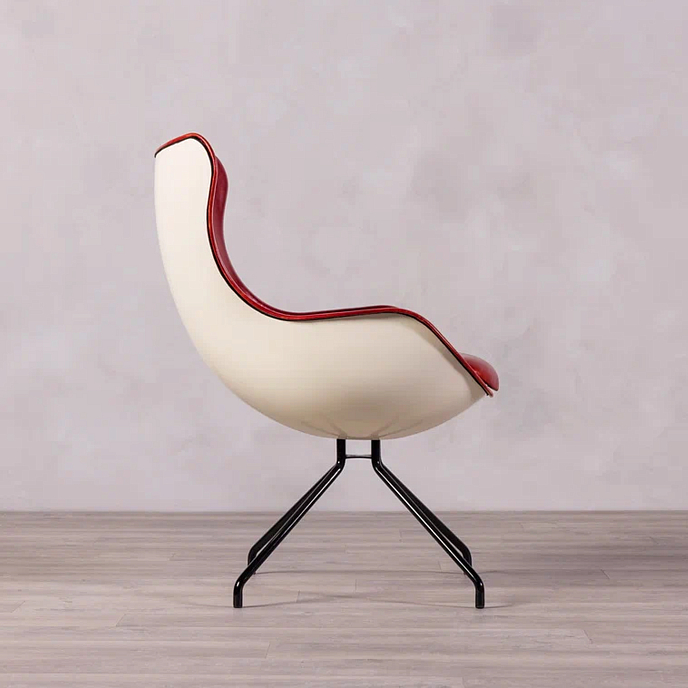 Кресло для прослушивания F2F Аэро Ivory Burgundy - рис.4