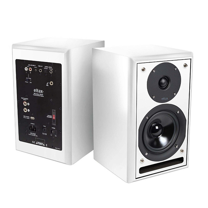 Полочная акустика ELTAX Monitor III BT Phono White - рис.1
