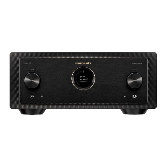 Интегральный усилитель Marantz Model 10 Black - рис.0