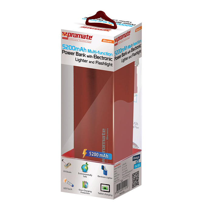Внешний аккумулятор Promate Beam Black - рис.6