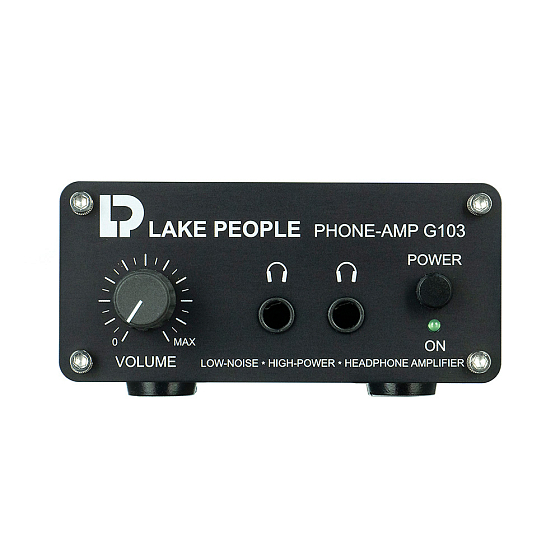 Усилитель для наушников Lake People G103-S Phoneamp Black - рис.0