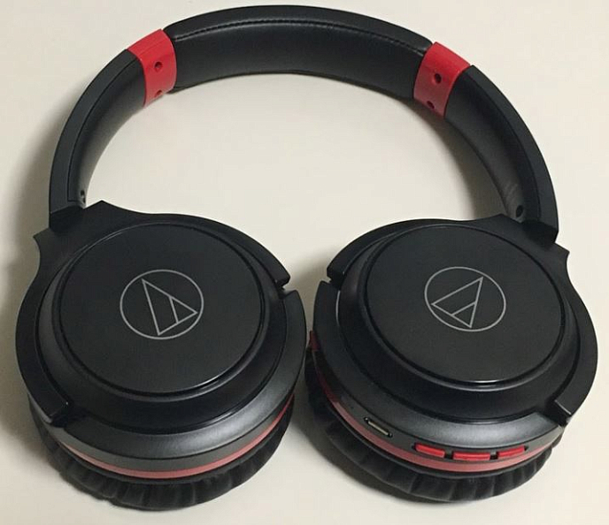 Беспроводные наушники Audio-Technica ATH-S200BT Red - рис.3