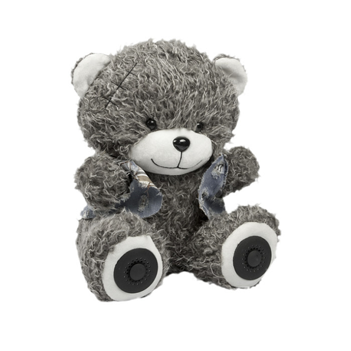 Портативная колонка Ritmix ST-250 Bear BT Grey - рис.1