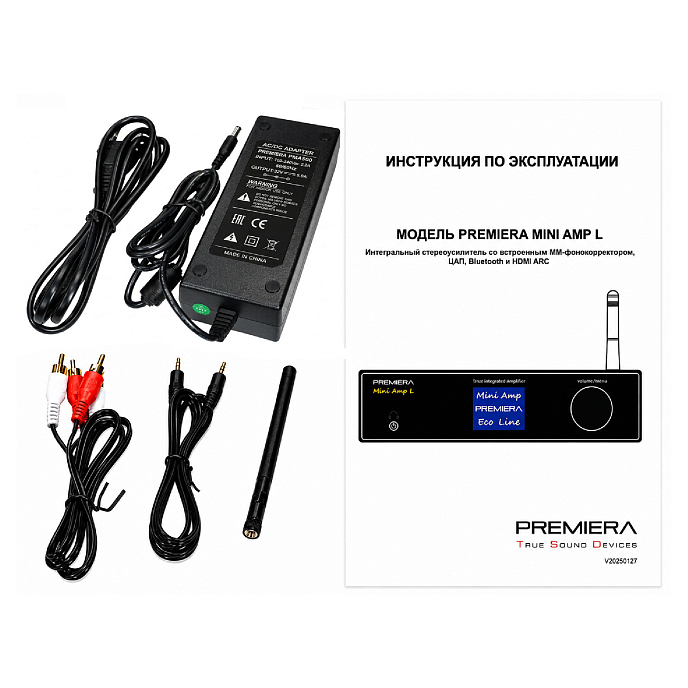 Интегральный усилитель Premiera Mini Amp L Black - рис.5