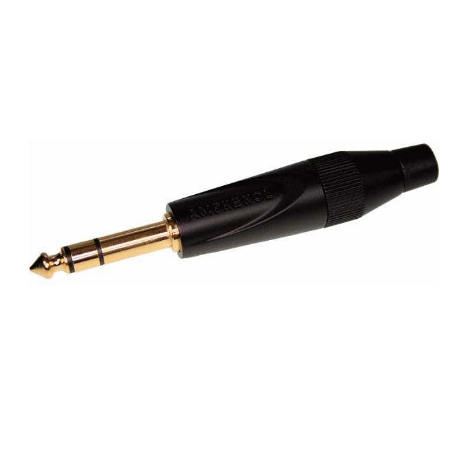 Адаптер Amphenol TS3PB-AU 6.3mm Black - рис.0
