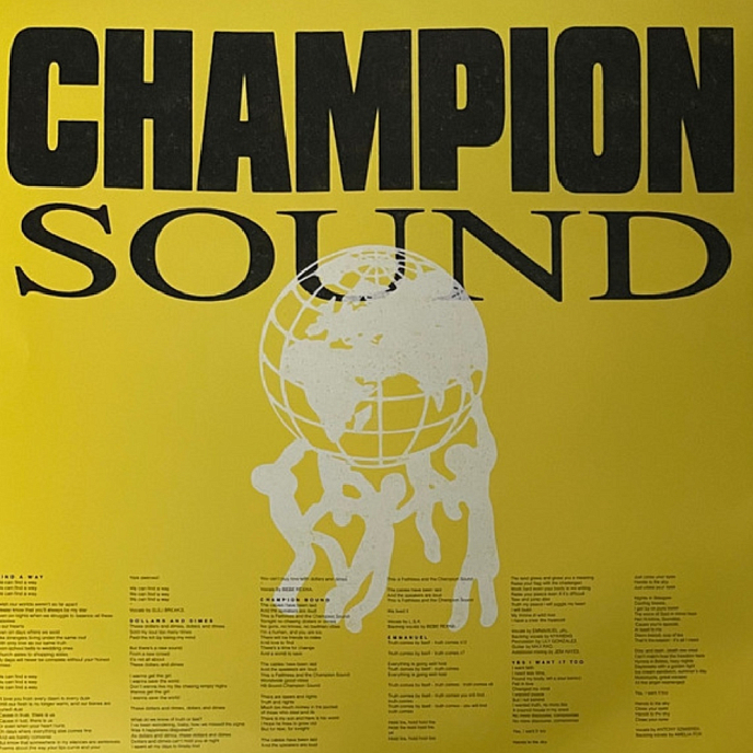 Виниловая пластинка Faithless - Champion Sound LP - рис.3
