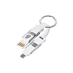 Переходник uBear Switch Keyring Cable Silver