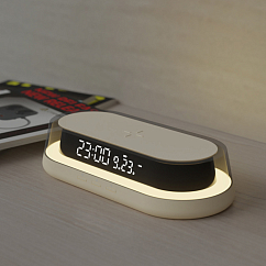 Беспроводная зарядная панель Lyambda WCW101 Ivory