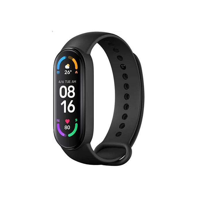 Носимые устройства Xiaomi Mi Smart Band 6 Black - рис.0
