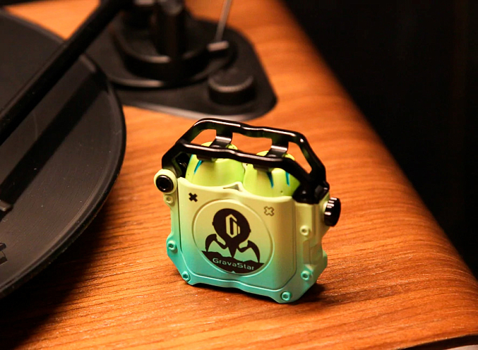 Беспроводные наушники Gravastar Sirius Neon Green - рис.9