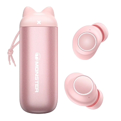 Беспроводные наушники Monster Melody Pink