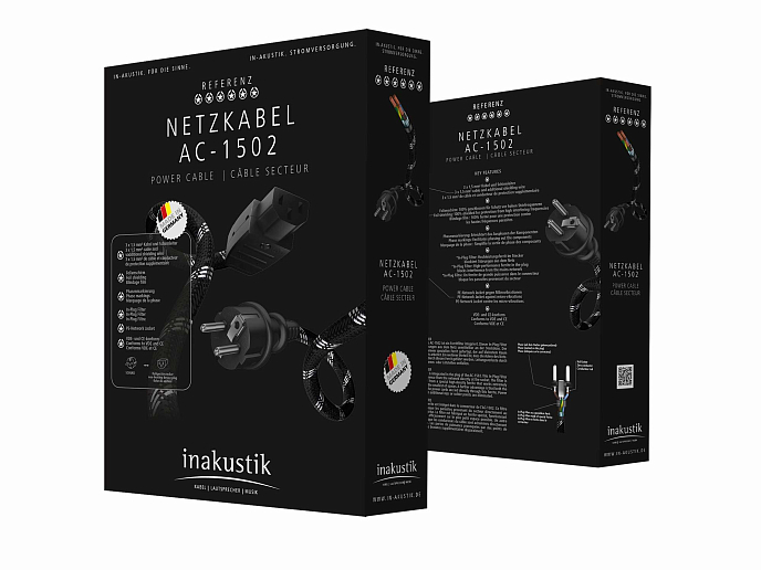 Кабель Inakustik Referenz Mains Cable AC-1502, 3.0m - рис.1