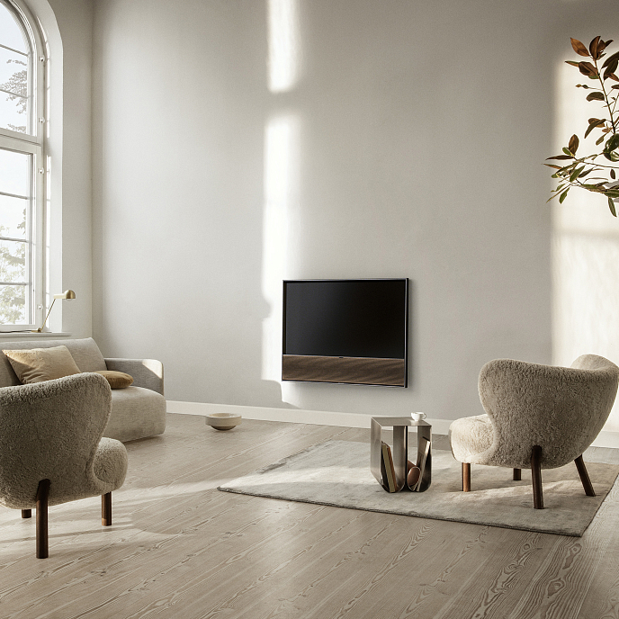 Телевизор Bang & Olufsen BeoVision Contour 48 Gold Tone Light Oak Wood - рис.9