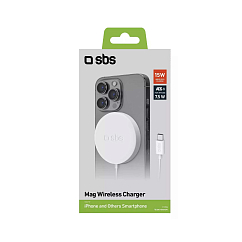 Беспроводная зарядка SBS MagSafe White