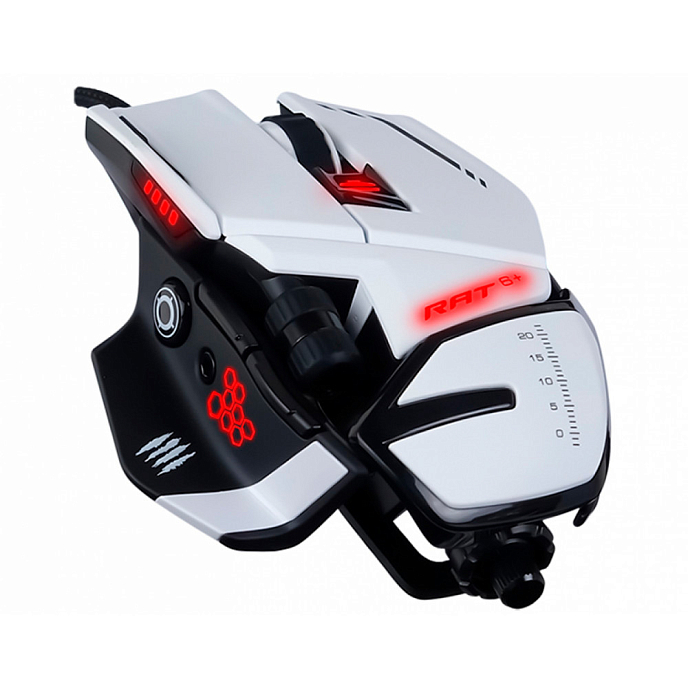Мышь Mad Catz R.A.T. 6+ White - рис.0