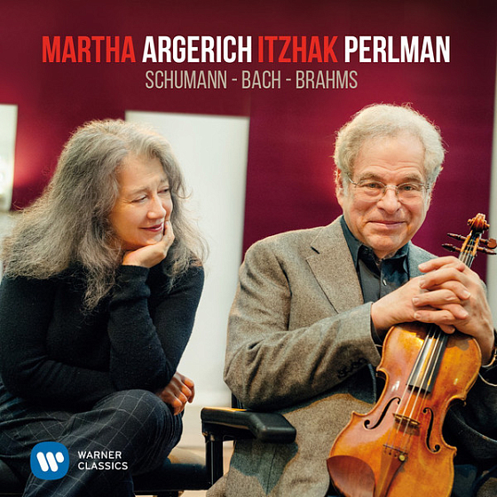 Пластинка Martha Argerich; Itzhak Perlman - Schumann, Bach, Brahms - рис.0