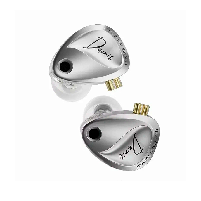 Наушники внутриканальные KZ Duonic (Without Switches) 3.5mm Without Mic Silver - рис.1