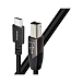 Кабель AudioQuest Diamond USB-C - USB-B 1.5m - рис.0