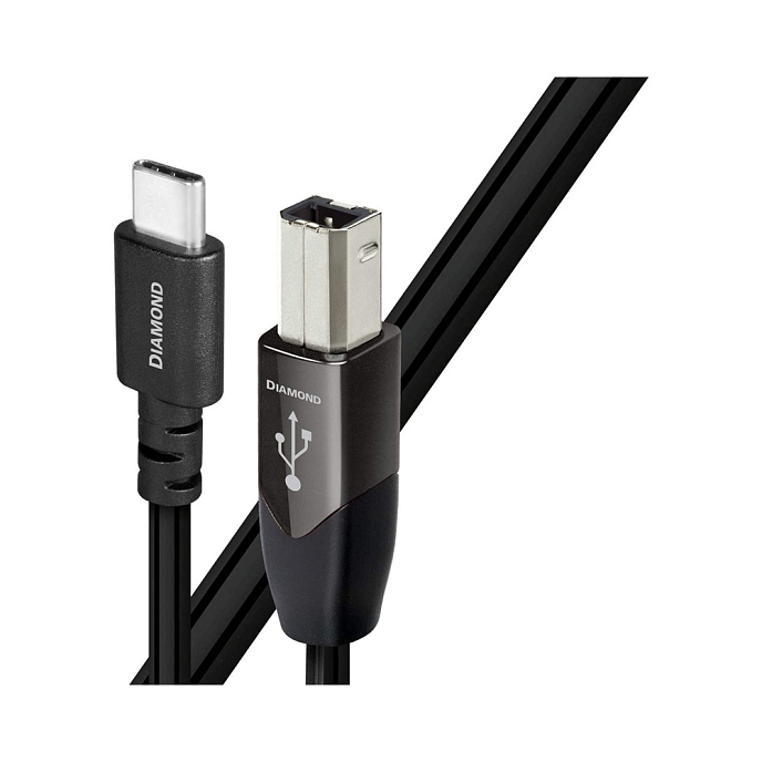 Кабель AudioQuest Diamond USB-C - USB-B 1.5m - рис.0