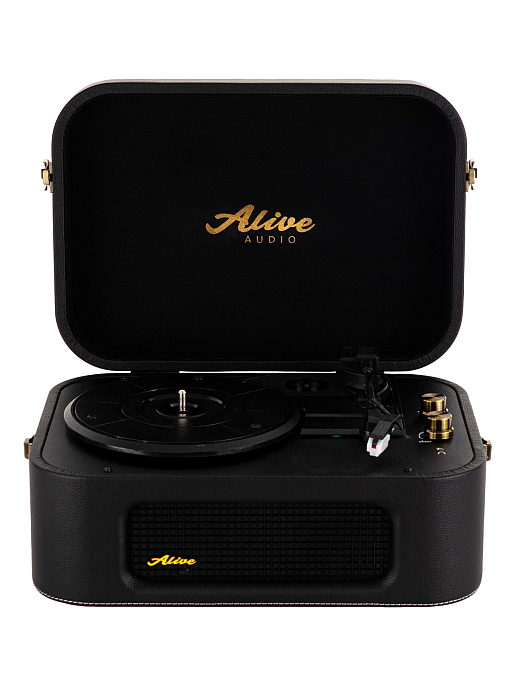 Проигрыватель винила Alive Audio STORIES (STR-06) glam noir виниловый проигрыватель_OpenBox - рис.1