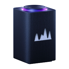 Умная колонка Яндекс Станция Макс Zigbee Blue