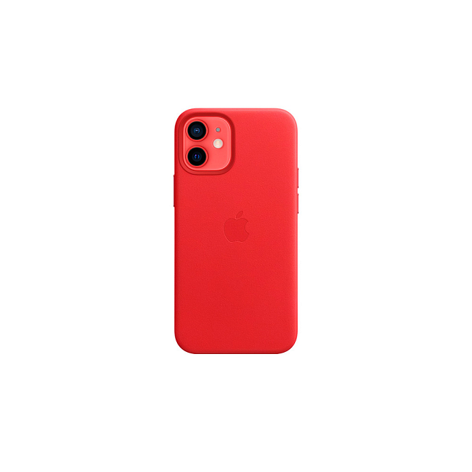 Чехол для смартфонов Apple iPhone 12 mini Leather Case with MagSafe Red - рис.2