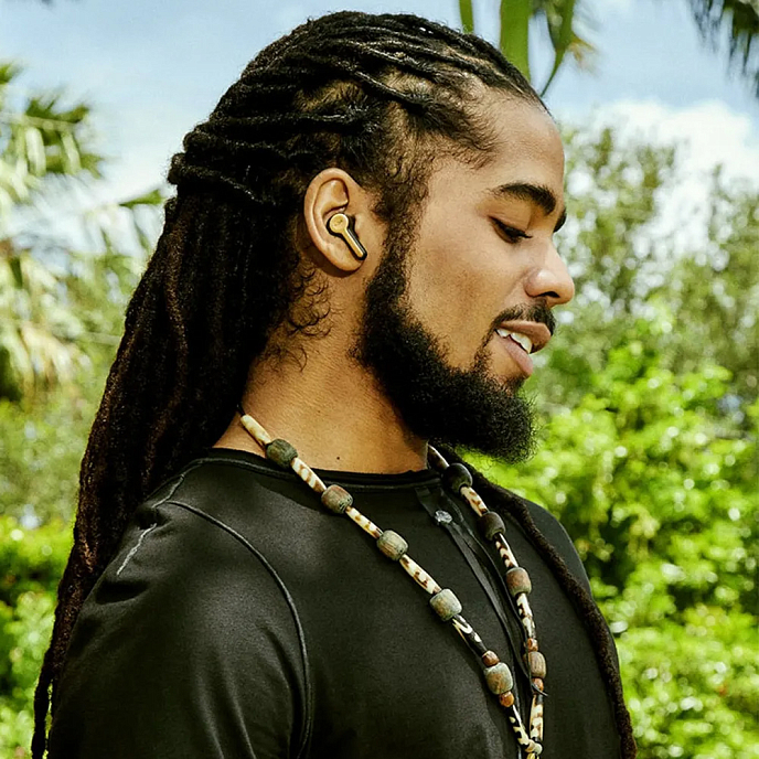 Беспроводные наушники House of Marley Rebel True Wireless Earbuds Cream - рис.3