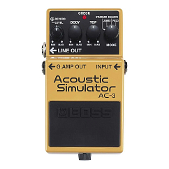 Процессор эффектов Boss Acoustic Simulator AC-3 Black Orange