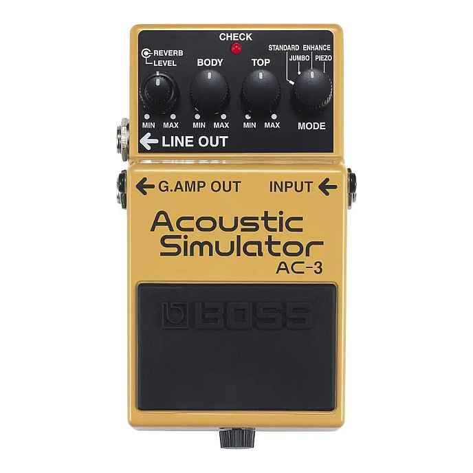 Процессор эффектов Boss Acoustic Simulator AC-3 Black Orange - рис.0