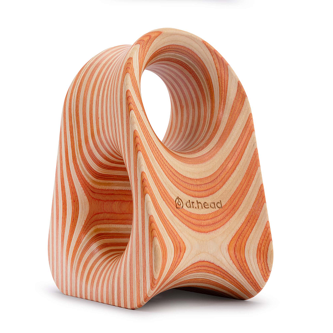Подставка для наушников Dr.Head Under Wood Тайфун 1 Natural Orange - рис.2